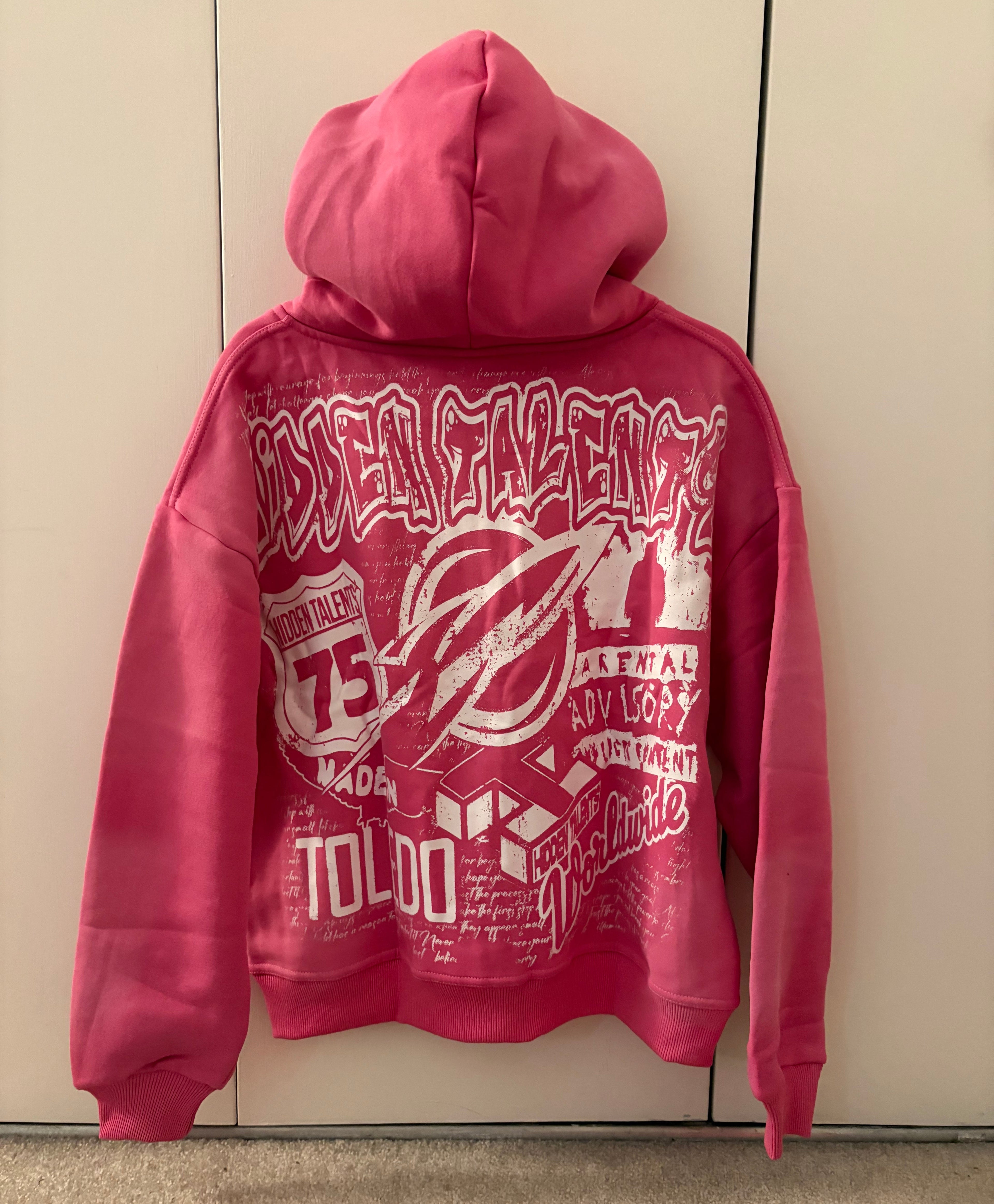 PINK HT x Toledo Oversized Full ZipUp