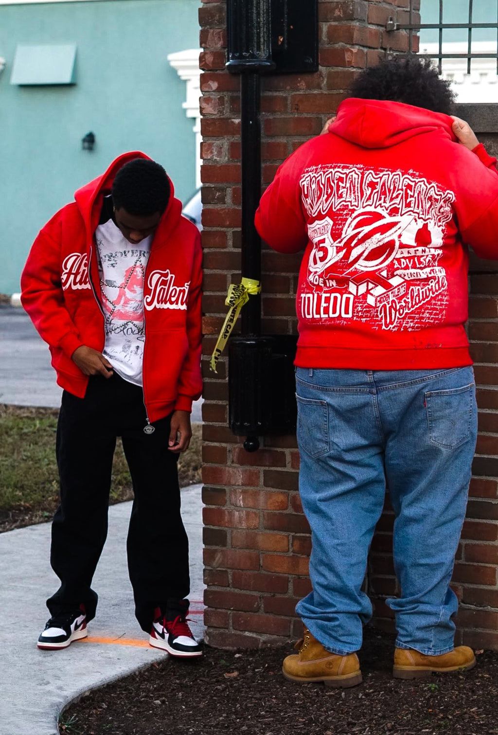 RED HT x Toledo Oversized Full ZipUp