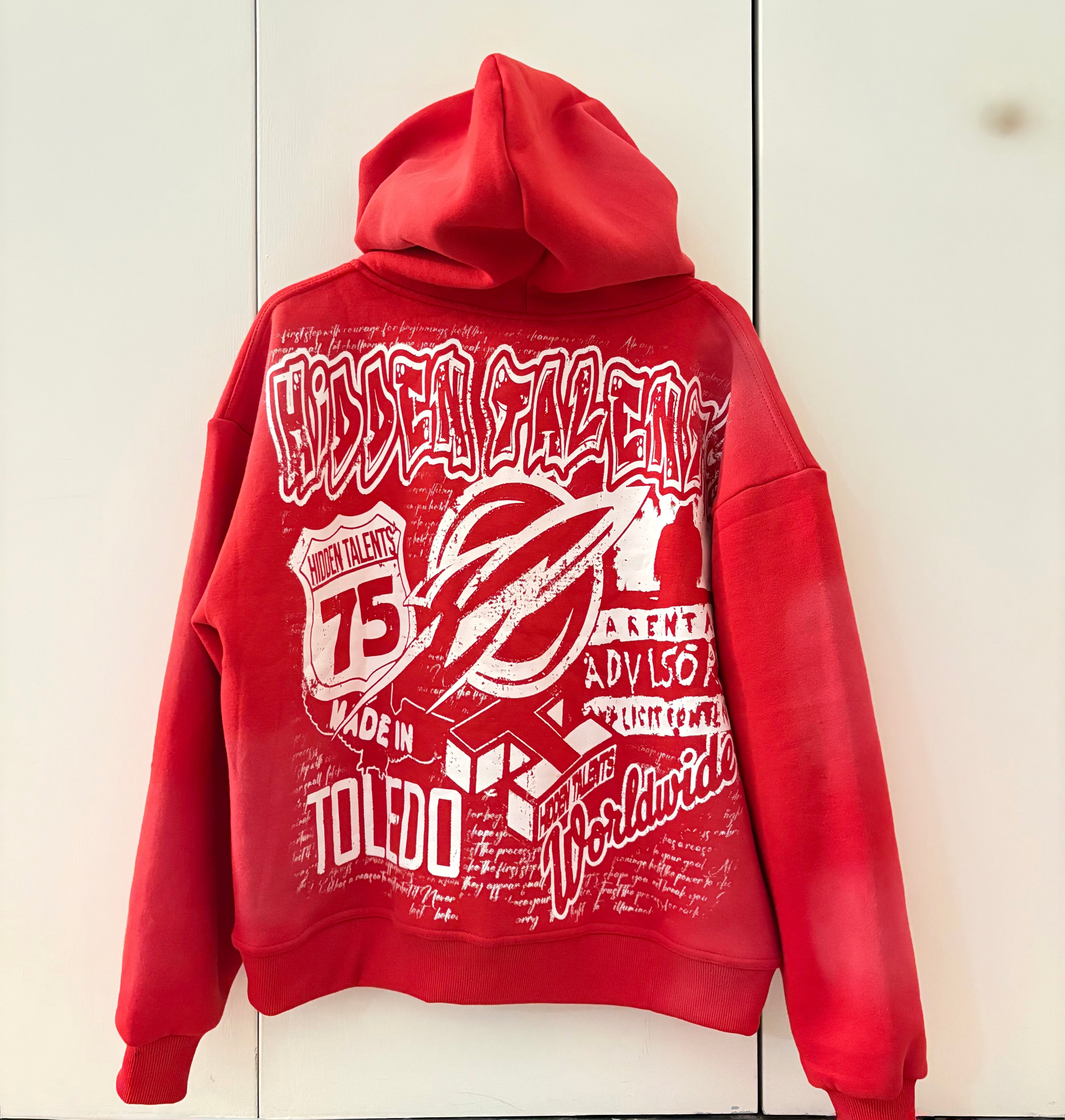 RED HT x Toledo Oversized Full ZipUp