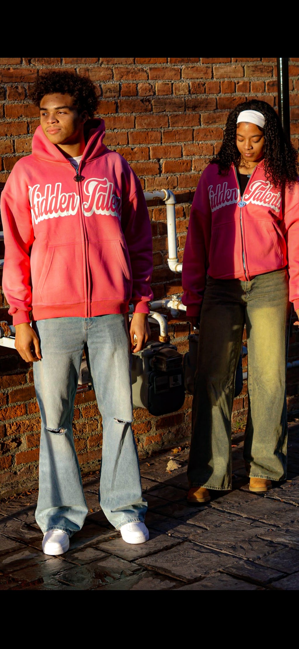 PINK HT x Toledo Oversized Full ZipUp